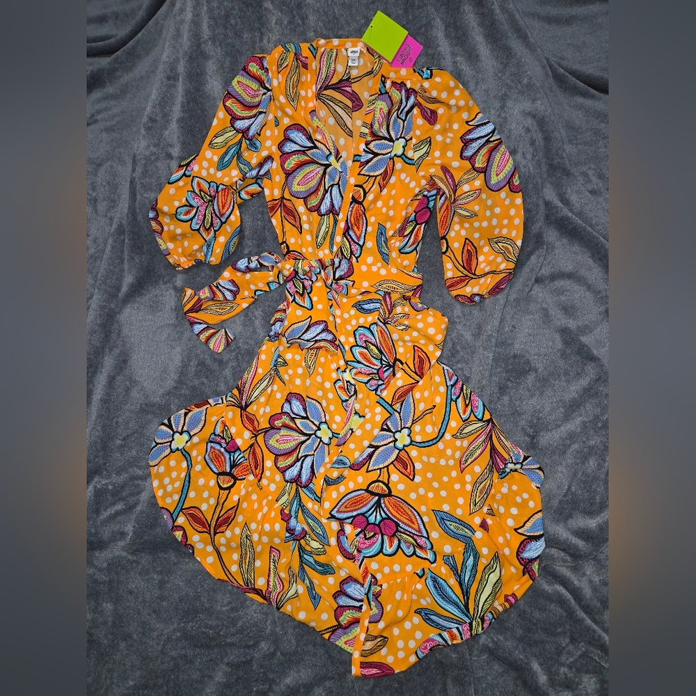 Tabitha Brown Vibrant Floral Dress